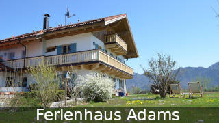 Ferienwohnungen Ferienhaus Adams in Schlehdorf am Kochelsee