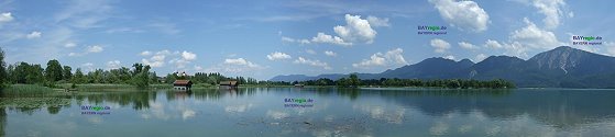 Panorama vom Kochelsee