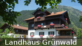 Landhaus Grünwald mit Ferienwohnungen am Walchensee